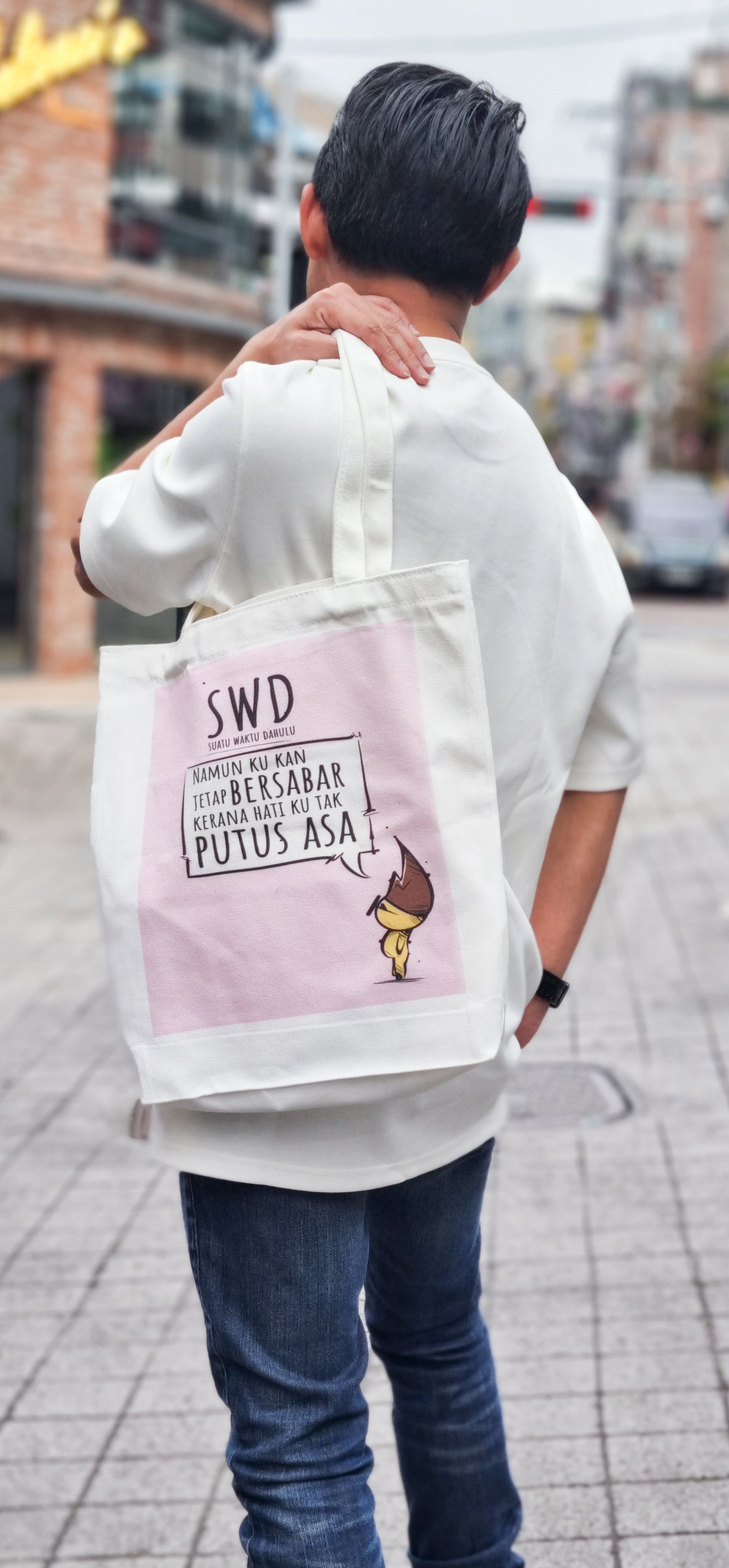SWD Tote Bags Made in Korea Collection (Pink)