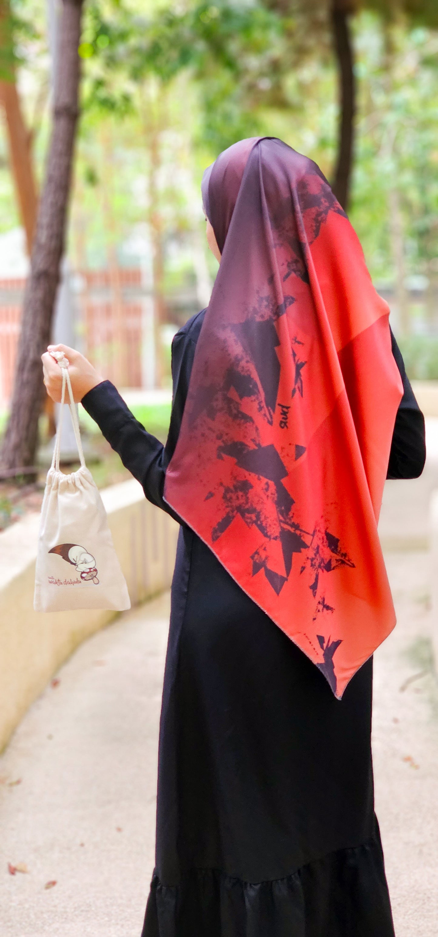 SWD Shawls Nature Collection (Misty Red)
