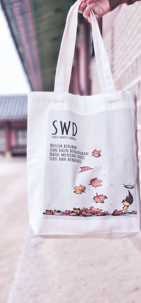 SWD Tote Bags Made in Korea Collection (Grey)