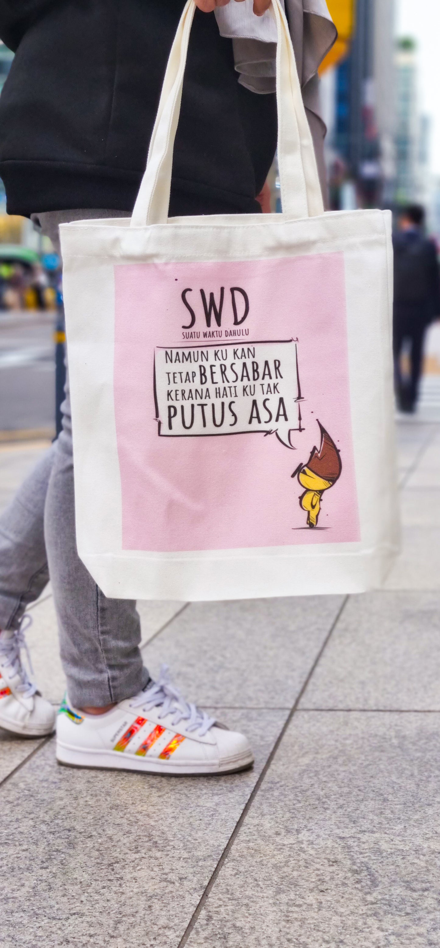 SWD Tote Bags Made in Korea Collection (Pink)