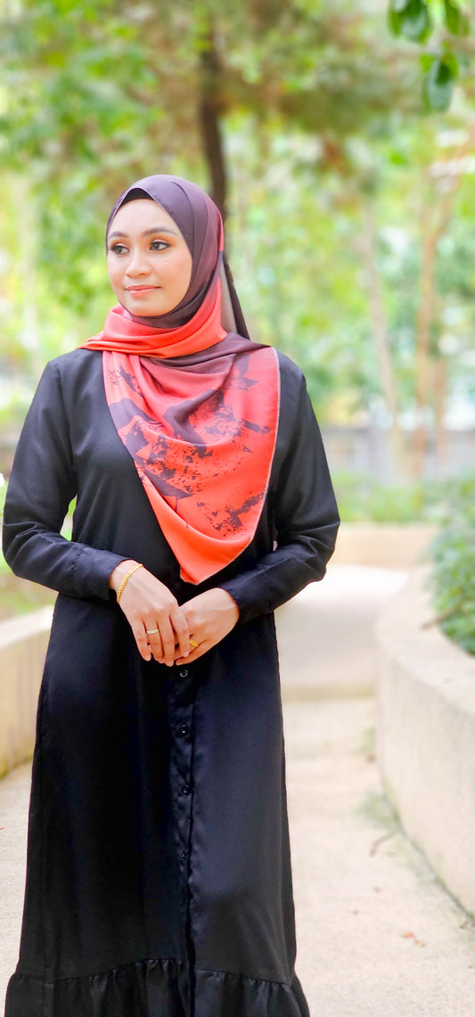 SWD Shawls Nature Collection (Misty Red)